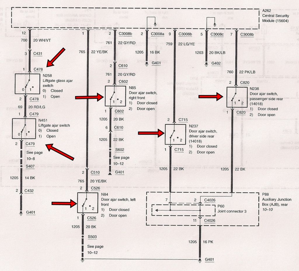 2002 Ford Windstar Wiring Diagram For Your Needs